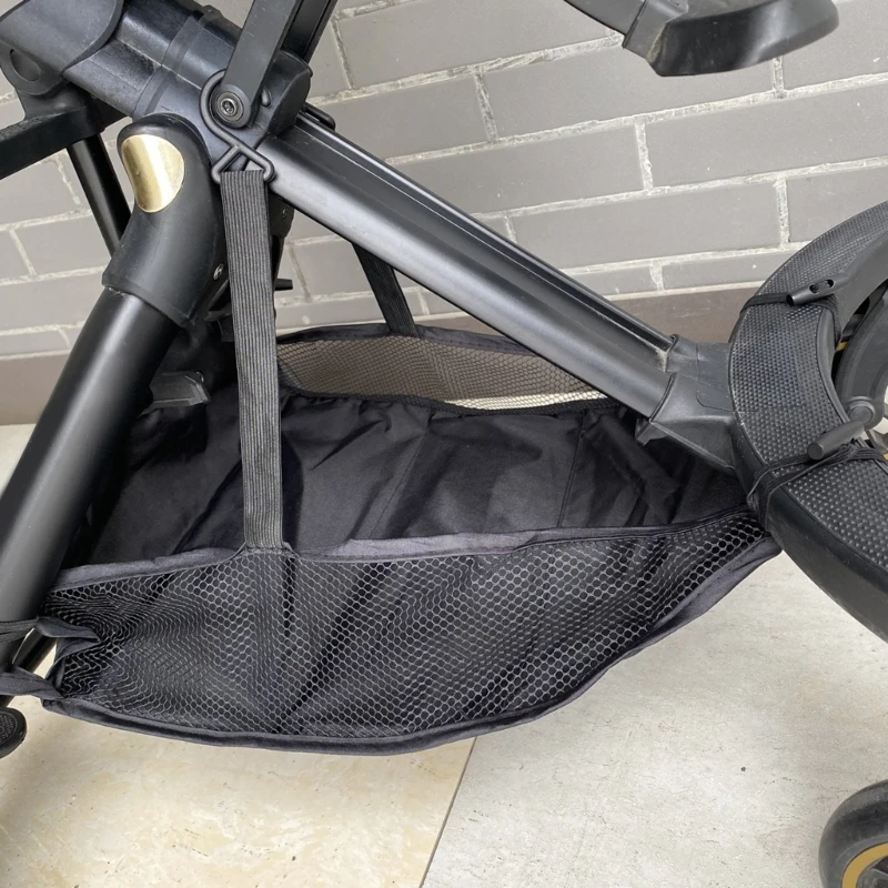 Cesta colgante para cochecito de bebé – organizador inferior - imagen 3