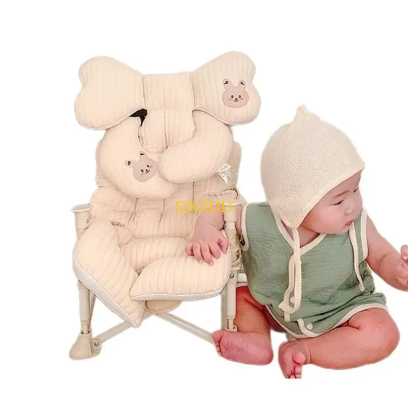 QX2D soporte corporal suave para cochecito de bebé con dibujos