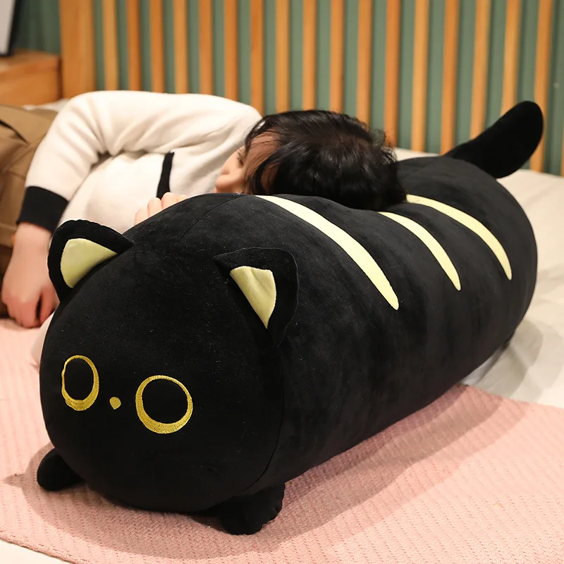 Peluche almohada con forma de pan para gato y conejo suave