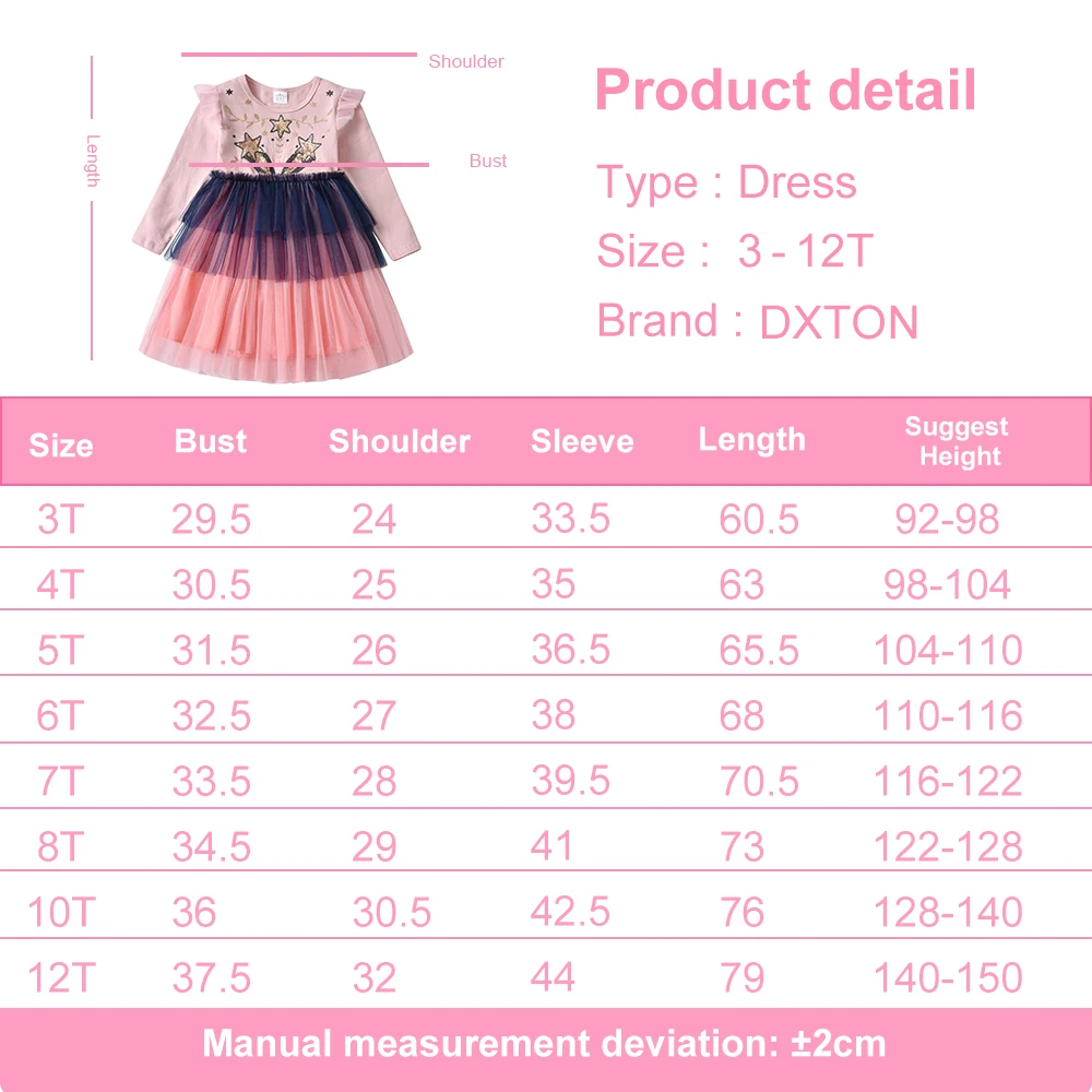Vestido de princesa DXTON con lentejuelas y capa de tul