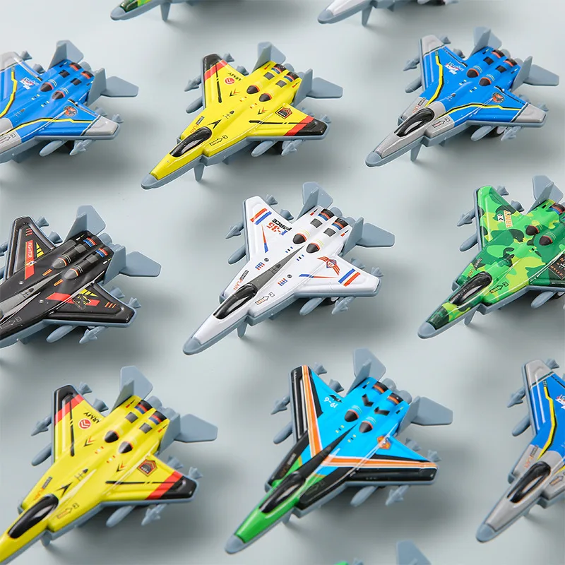 Avión de juguete extraíble de metal para niños, simulación educativa - imagen 2
