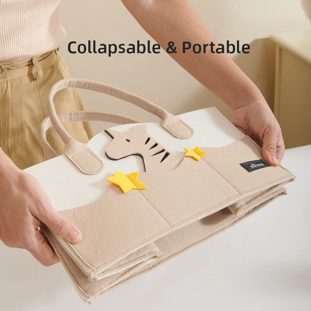 Sunveno Organizador de Pañales – Bolsa portátil para cambiador - imagen 4