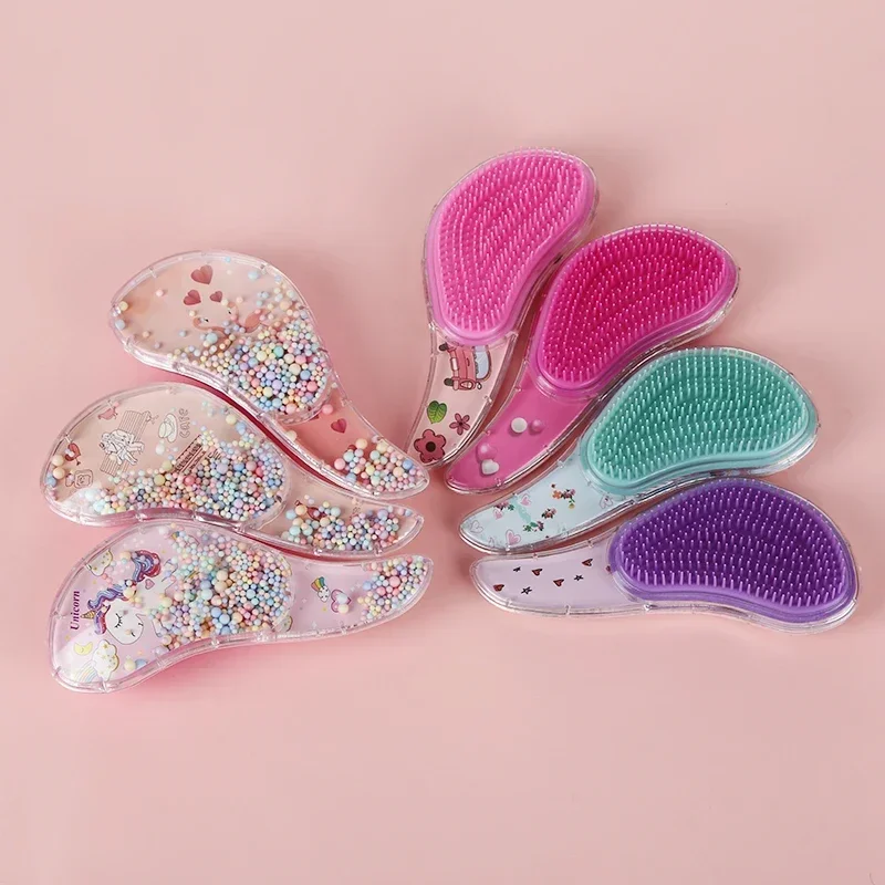 Peine antinudo infantil con cuentas decorativas para el pelo - imagen 4