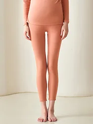 Pijama de lactancia con top fruncido y pantalón térmico
