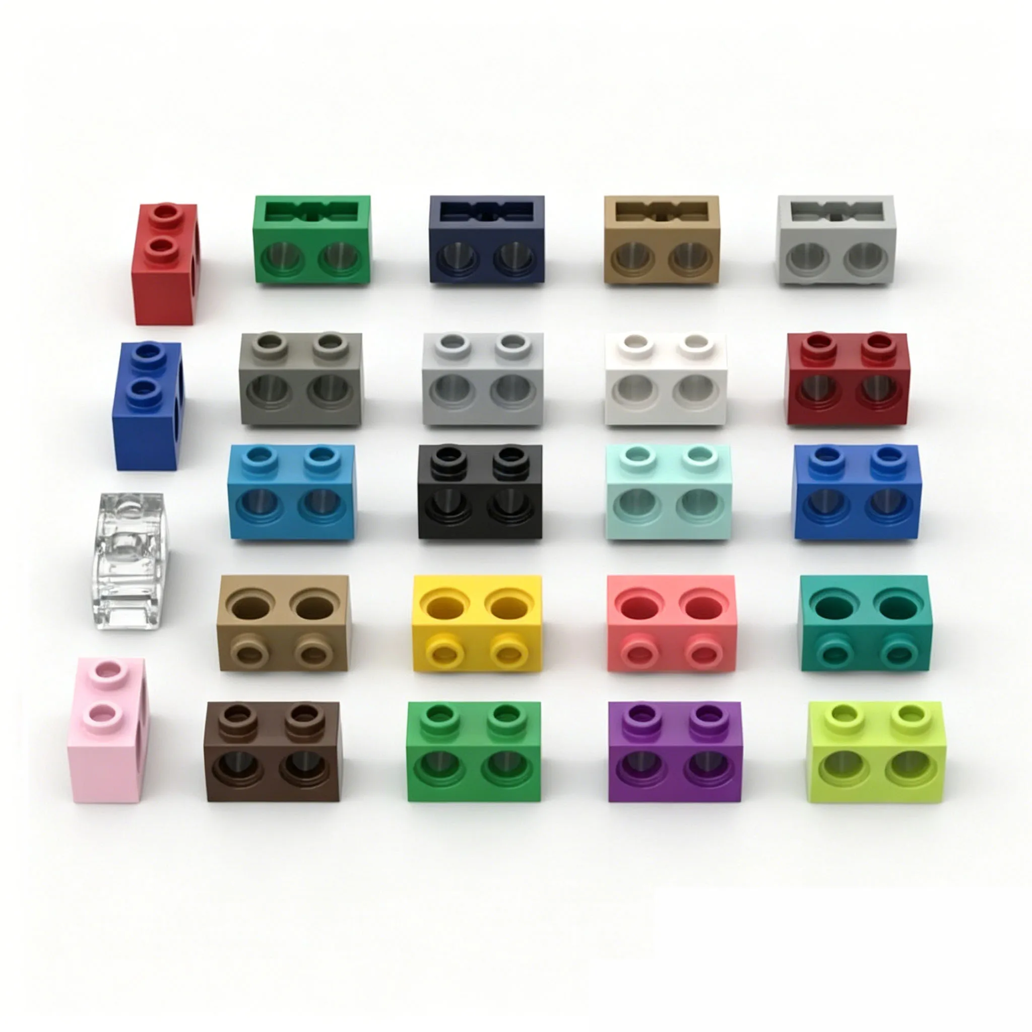 Bloques de construcción con orificios compatibles para crear figuras - imagen 4
