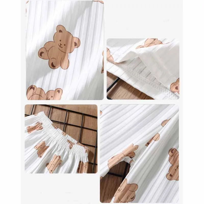 Conjunto de pijama dos piezas para niños con dibujos veraniegos - imagen 4