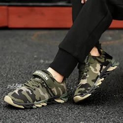 Zapatillas deportivas de camuflaje transpirables para bebé niño niña