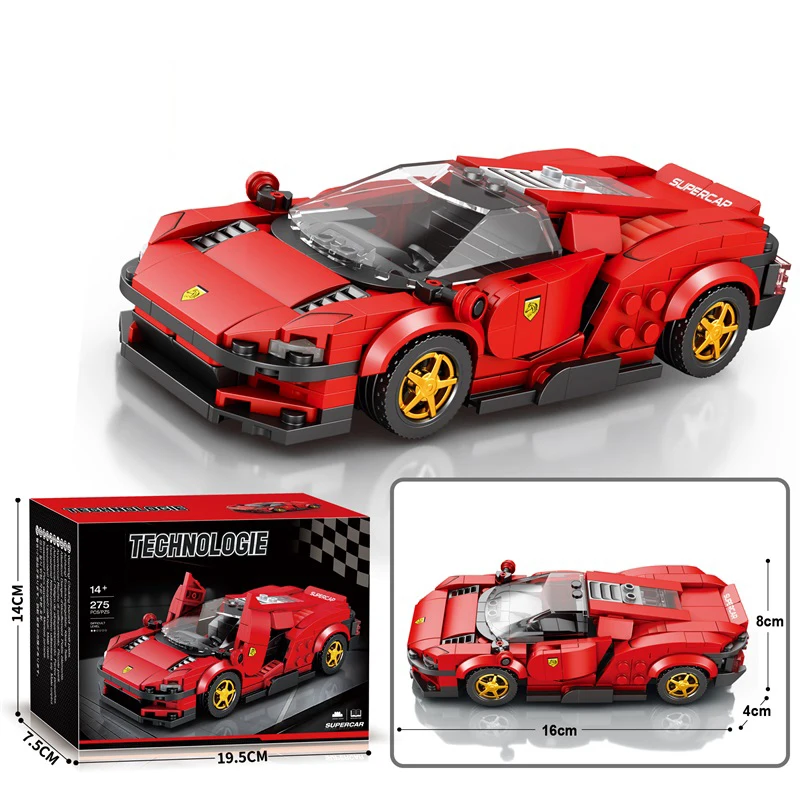 Coche deportivo de bloques para pequeños constructores - imagen 5