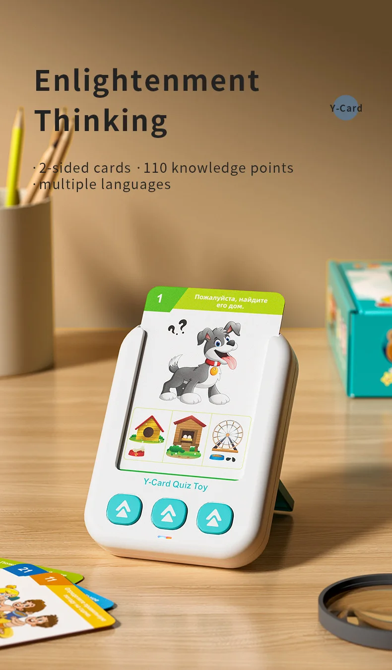 Tarjeta Flash educativa multilingüe