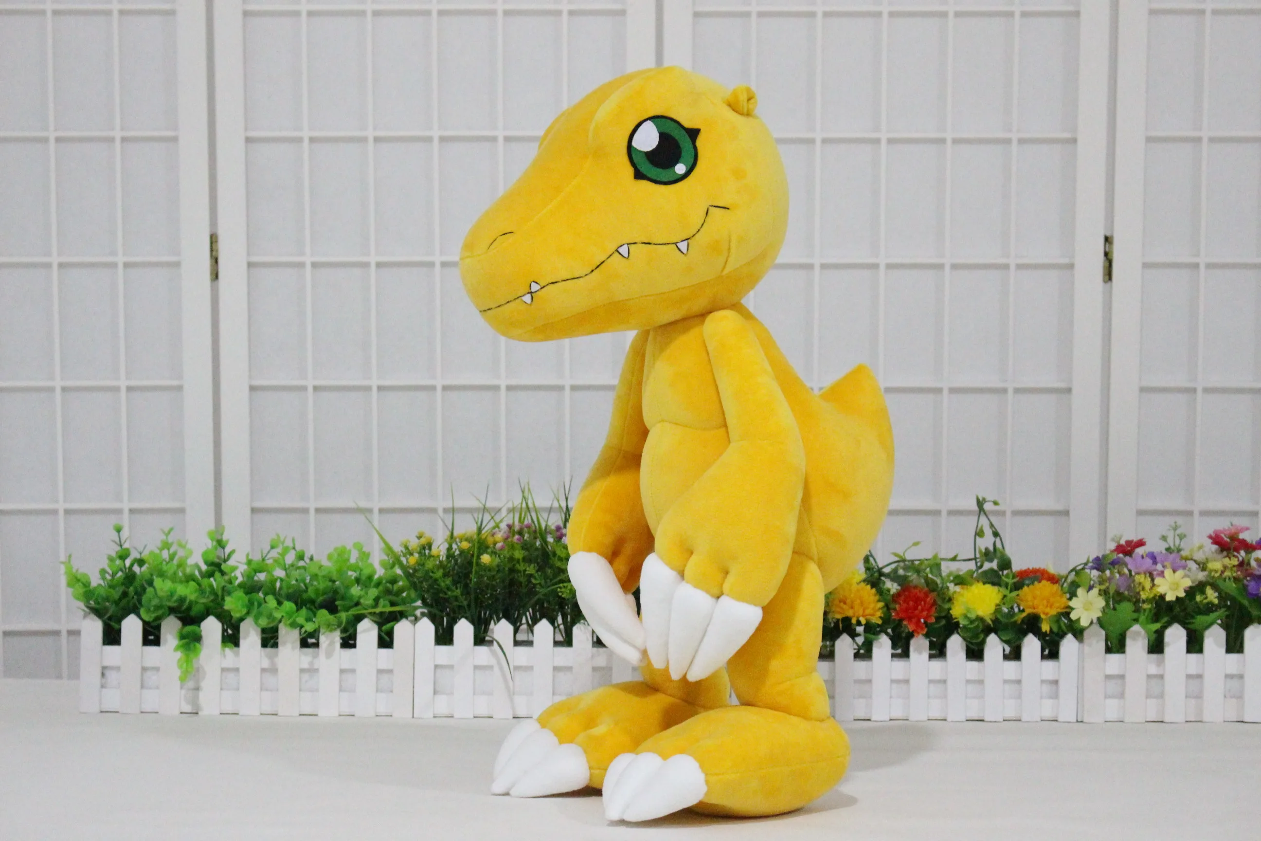 Decoración de habitación con peluche