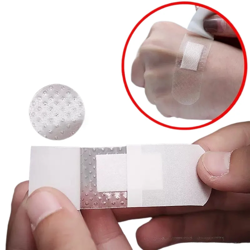 Tiras adhesivas transparentes