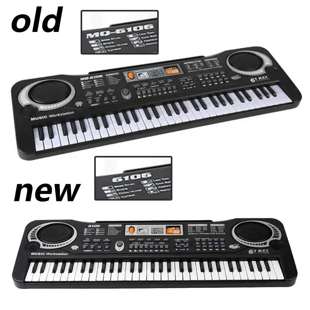Teclado para niños con micrófono - Instrumento musical educativo - imagen 4