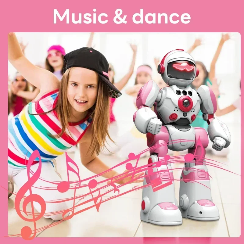 Robot RC de juguete inteligente con voz y baile para niños - imagen 2