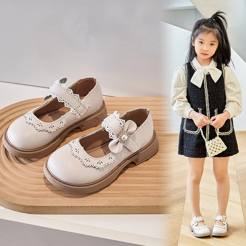 Zapatos de niña tipo mocasín suaves de primavera y otoño - imagen 3
