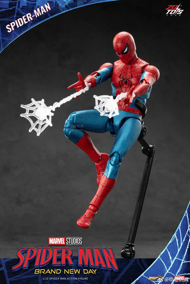 ZD Toys Figura de acción Spider-Man multiverso Spider-Punk para regalo - imagen 4