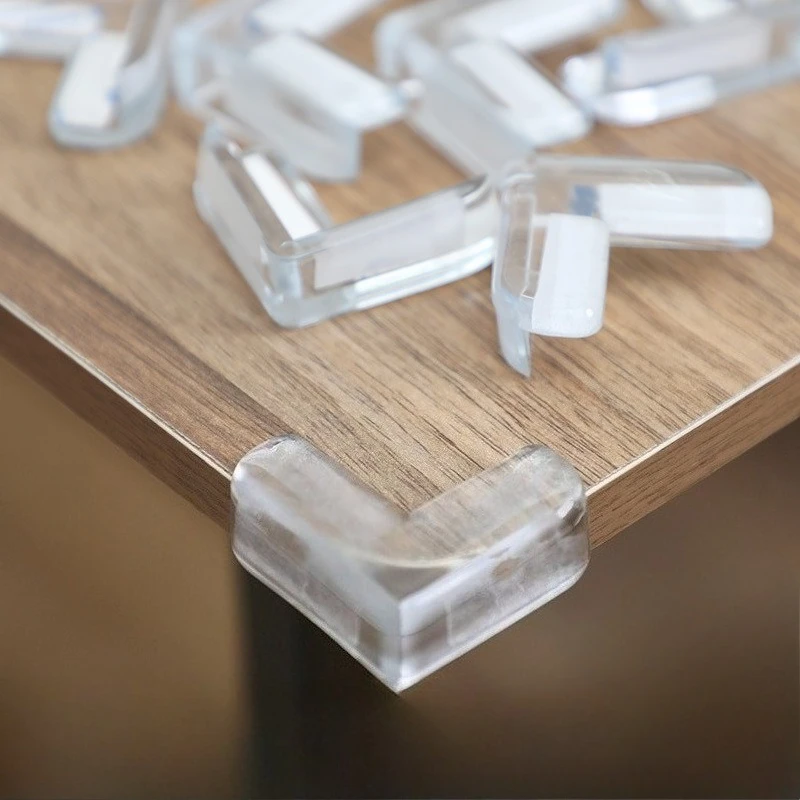 Protector de esquinas transparente para mesas de bebé, borde seguro - imagen 4