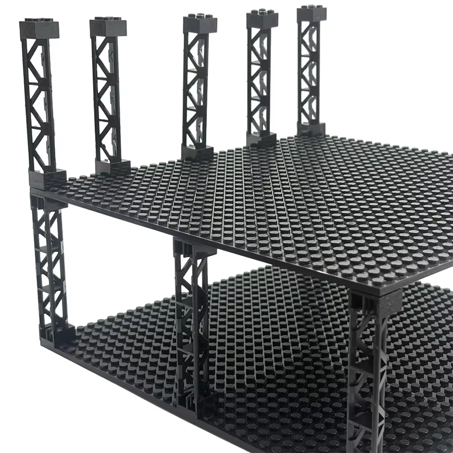 Pilares en bloques de construcción militar estilo urbano para niños - imagen 5