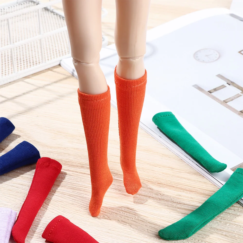 Calcetines de tubo medio para muñecas BJD – Color caramelo - imagen 2