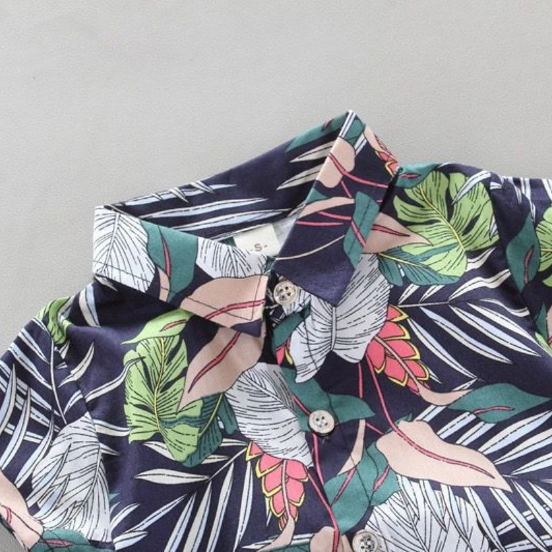 Conjunto de verano para bebé con camisa y pantalón corto - imagen 5