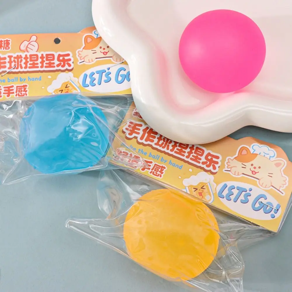 Bolas antiestrés luminosas para apretar, rebote lento, suave - imagen 5