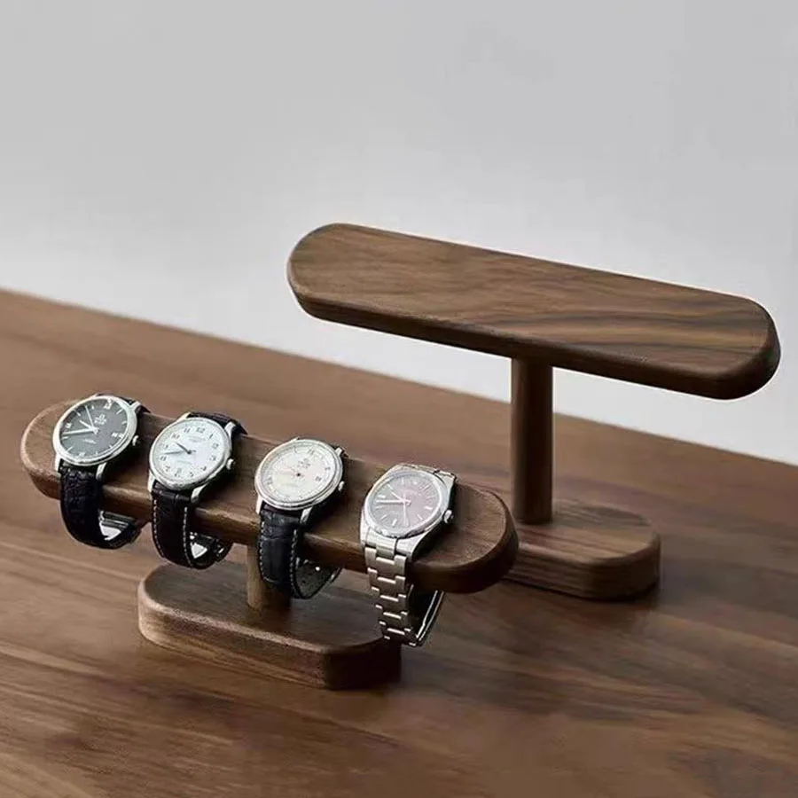 Organizador de pulsera y reloj infantil en madera de nogal - imagen 2