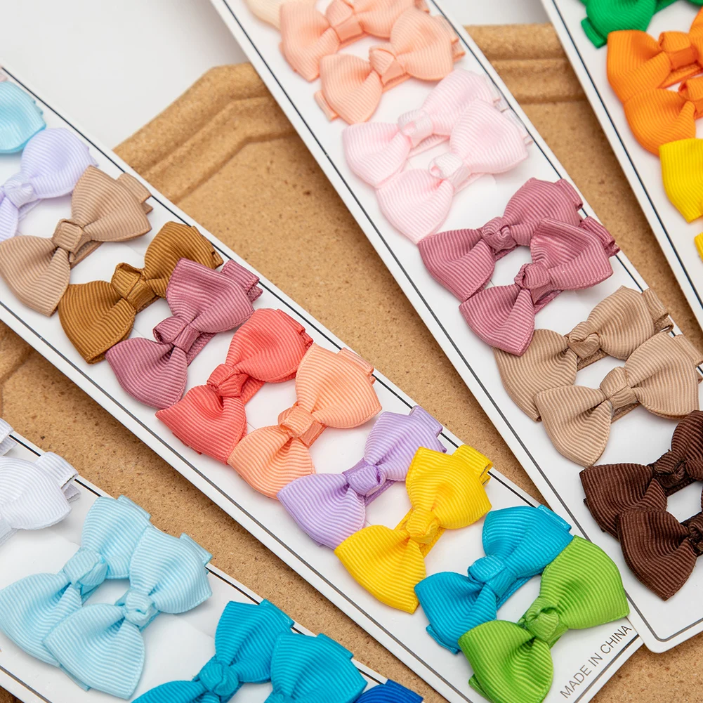 Pinzas de grográn para niña – Artesanales con tejido suave - imagen 5