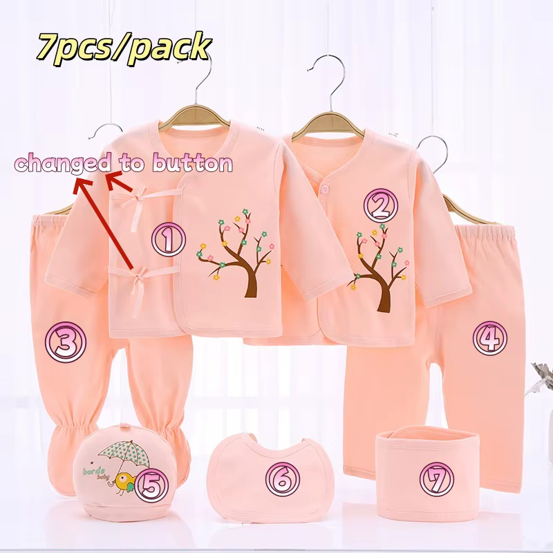 Conjunto completo de 7 piezas Bekamille para bebé