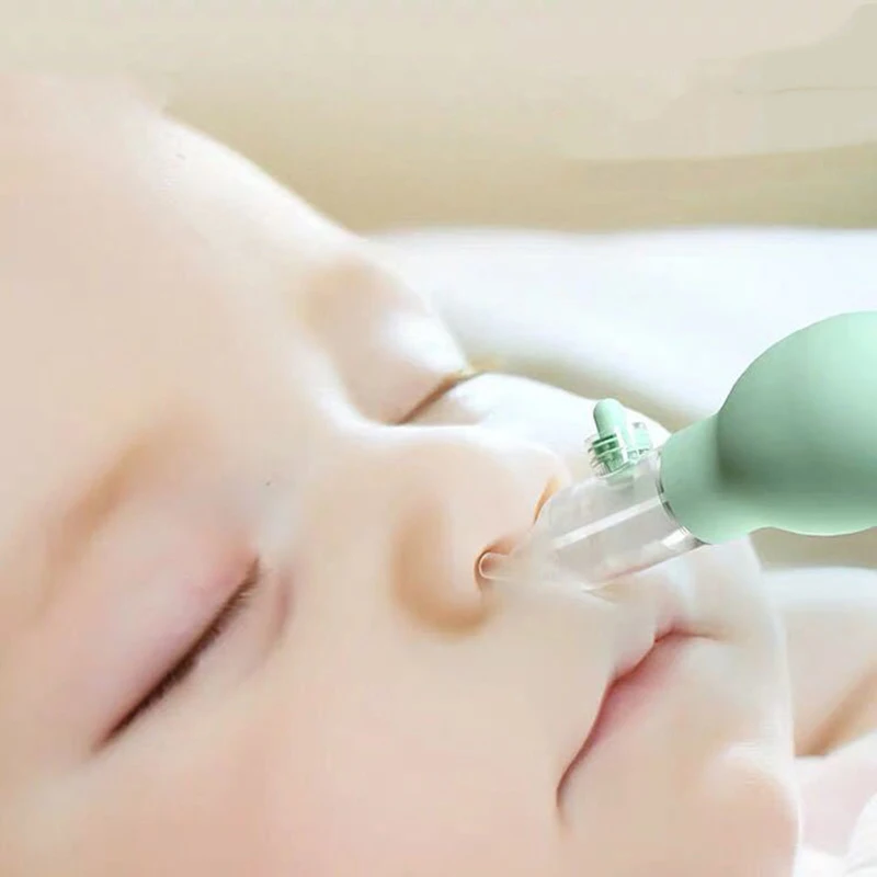 Aspirador nasal de silicona para bebé – Limpieza nasal segura - imagen 4