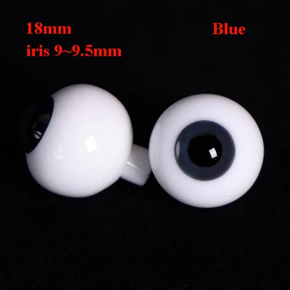Ojos de cristal para muñecas BJD con colores surtidos y seguros - imagen 3