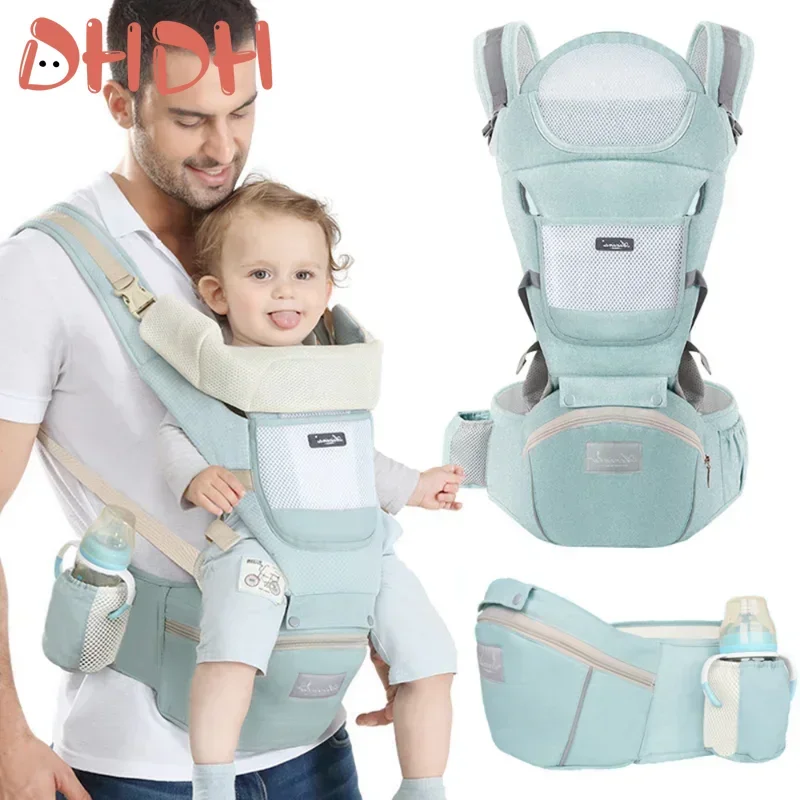 Portabebés ergonómico bandolera suave para bebé