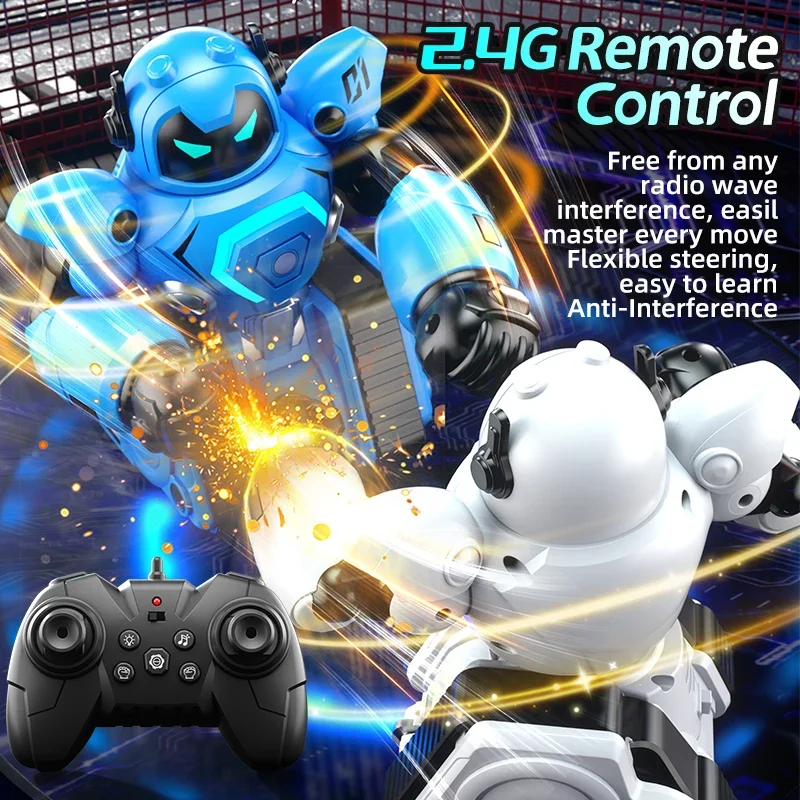 JJRC Robot teledirigido de boxeo y batalla con control remoto - imagen 3
