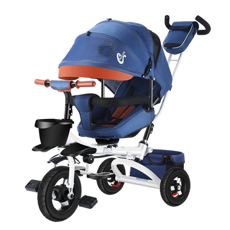 LazyChild Triciclo Plegable para Niños de 1 a 6 Años
