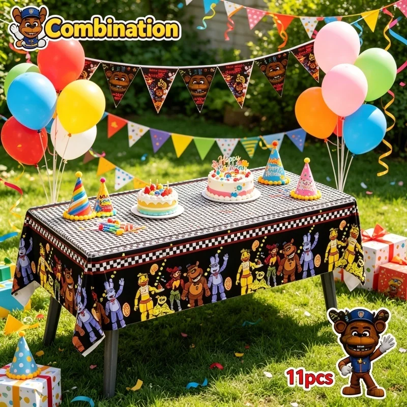 Five Nights at Freddy's vajilla desechable para cumpleaños – Fiesta - imagen 5