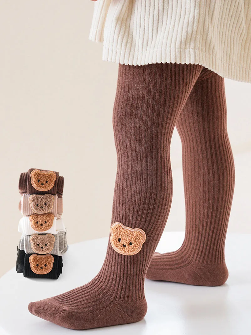 Milangel Leggings de oso para niño – Algodón suave - imagen 4