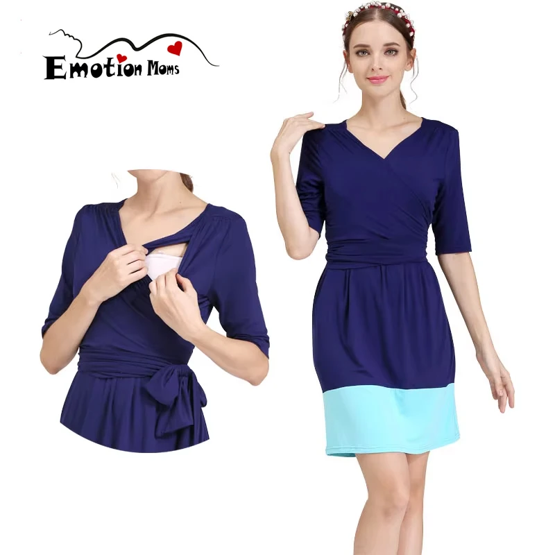 Vestido de maternidad Emotion Moms modal suave transpirable