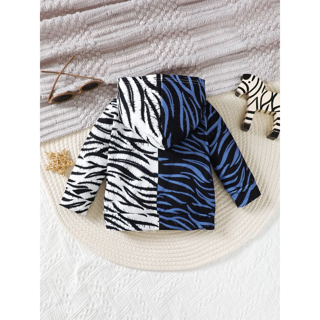 Sudadera con capucha tigre para niño pequeño – estilo primavera - imagen 3