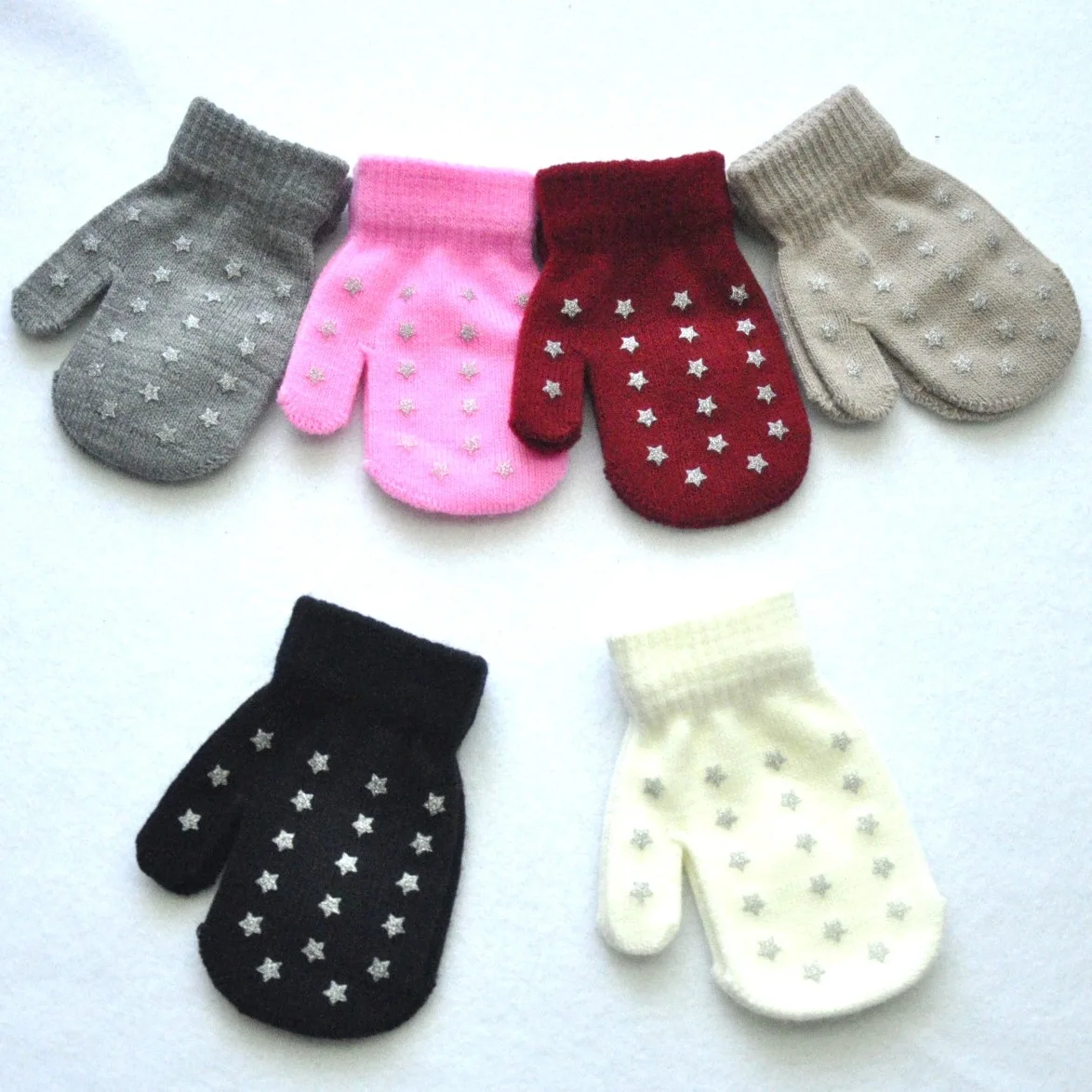 Guantes de invierno para niños punto - imagen 4
