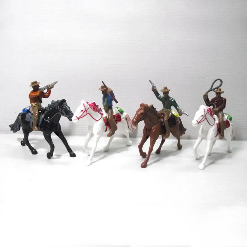 Figuras de acción vaquero occidental estilo americano - imagen 4
