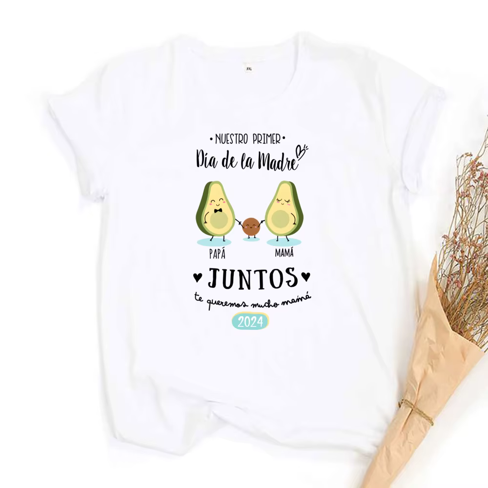 Conjunto mamá e hija Día de la Madre: camiseta y pelele - imagen 5