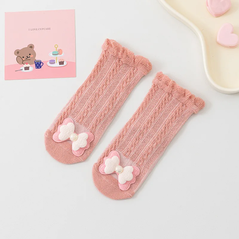 Calcetines verano para bebé – Algodón peinado con orejitas de conejo - imagen 5