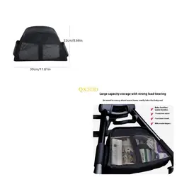 QX2D Organizador para carrito bebé impermeable con bolsillos
