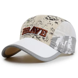 Gorra de béisbol secado rápido para niños con protección solar