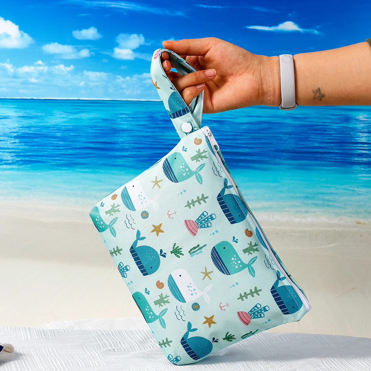 HappyFlute Bolsa de neopreno de bolsillo para pañales reutilizable - imagen 3