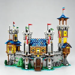 Bloques de construcción de castillo medieval estilo europeo MOC