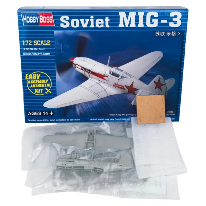 TRUMPETER Maqueta del caza soviético MiG-3 en plástico