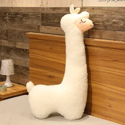Almohada de peluche alpaca suave, diseño adorable para abrazar