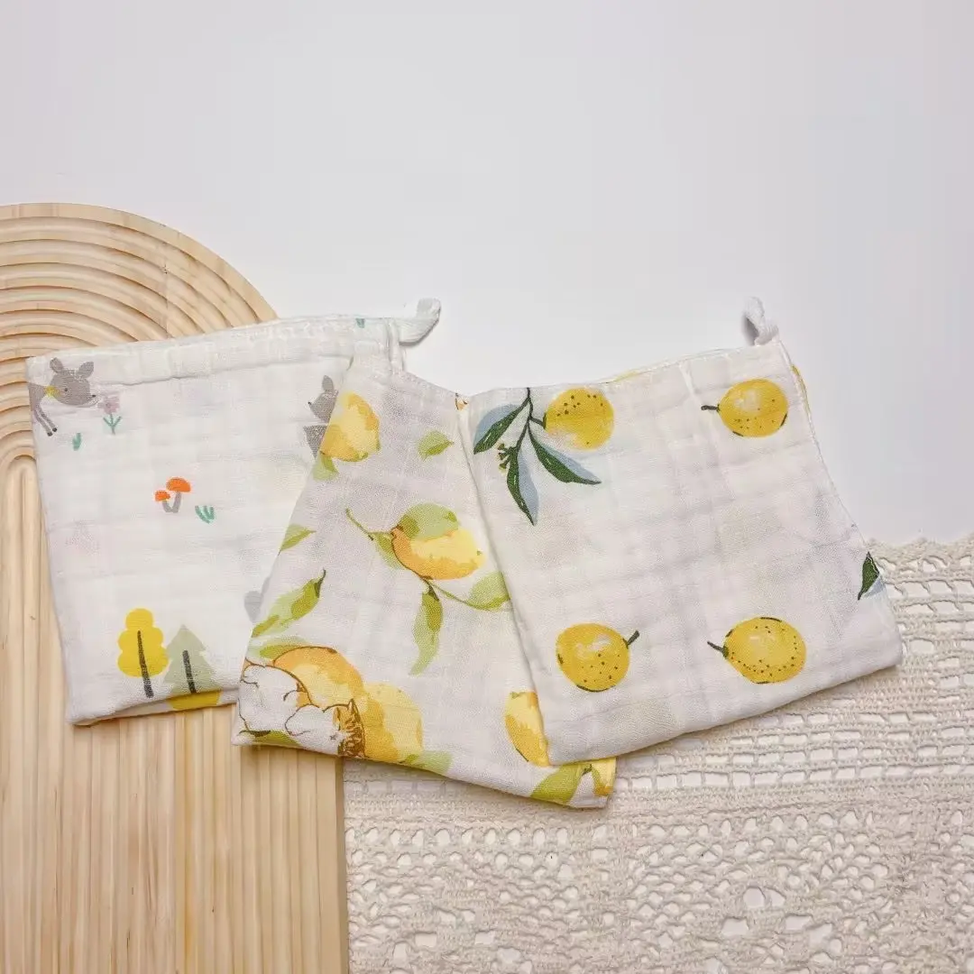 Toalla muselina de algodón bambú para bebé – Suave y absorbente - imagen 5