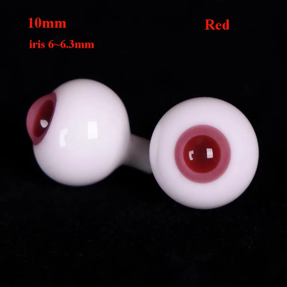 Ojos de cristal para muñecas BJD con colores surtidos y seguros - imagen 2