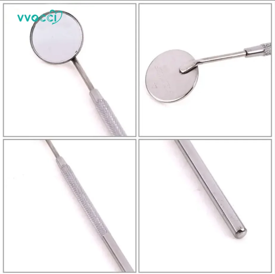 vvocci Herramienta para extensión de pestañas con espejo de acero - imagen 2