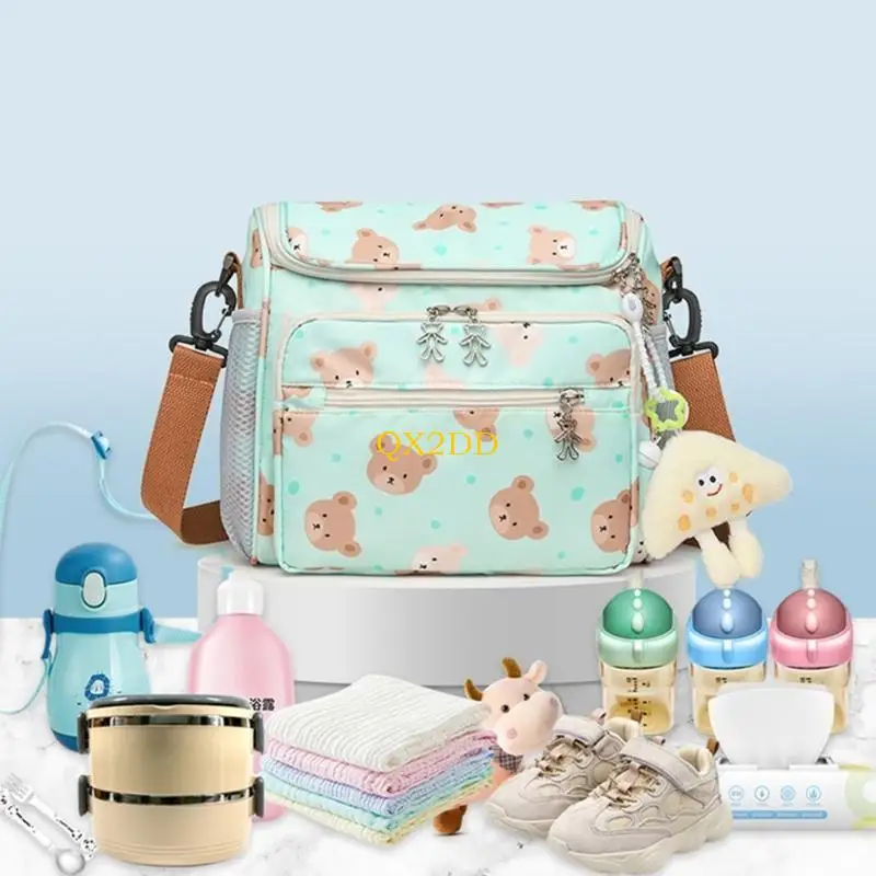 Bolsa de viaje para bebé con cambiador y acceso a biberones - imagen 2